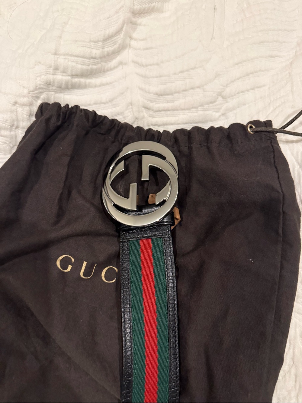 Gucci Leather Men’s Belt